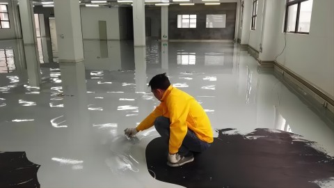 云梦防腐防静电地坪,防腐防静电自流平地坪